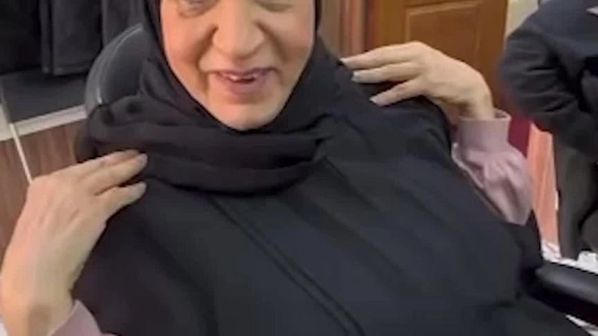 شفيقة يوسف تصور آخر مشهد لها من مسلسل شباب البومب 14