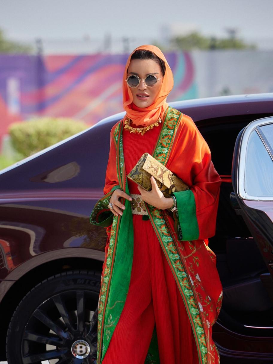 الشيخة موزة بنت ناصر - صورة من انستقرام