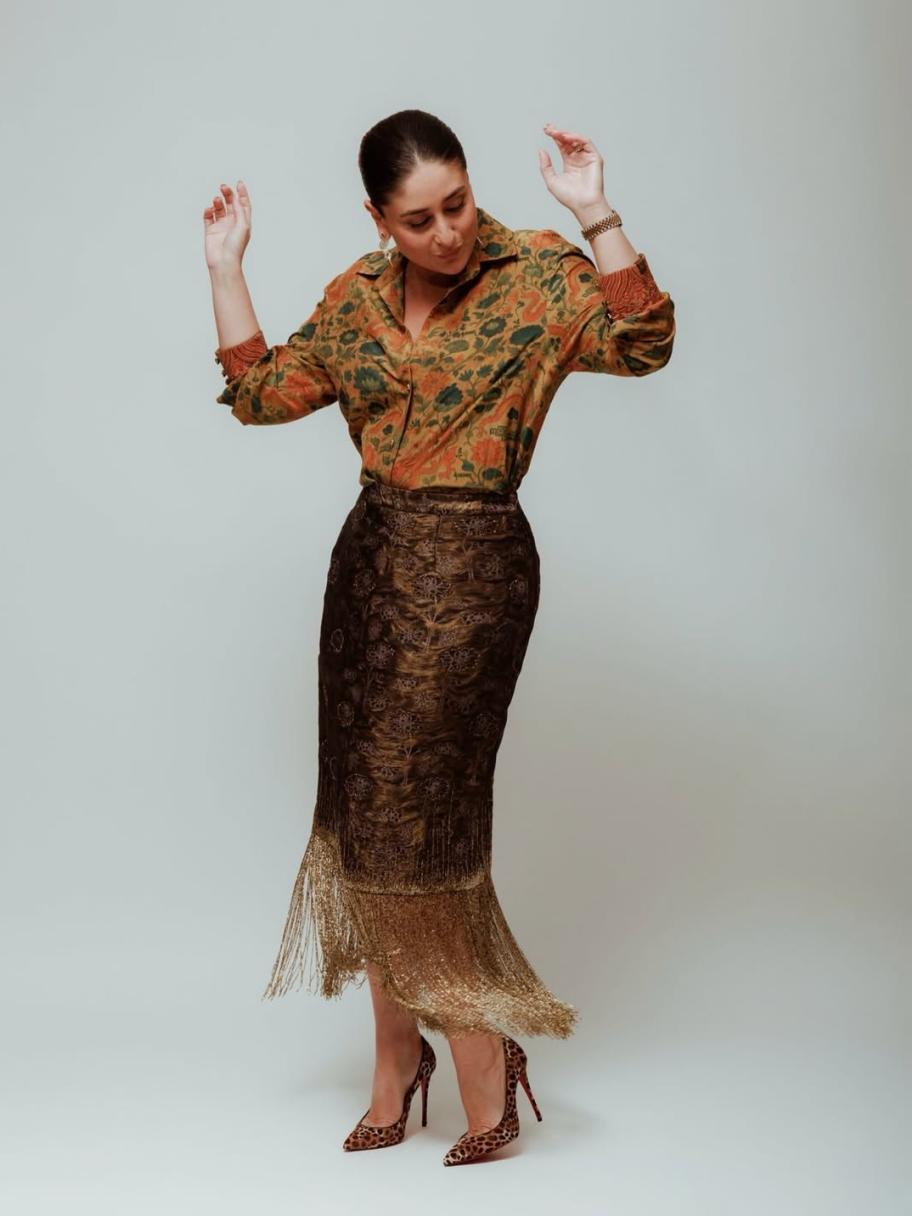 كارينا كابور تتألق بمزيج تراثي عصري بتوقيع Namza وRe-Ceremonial