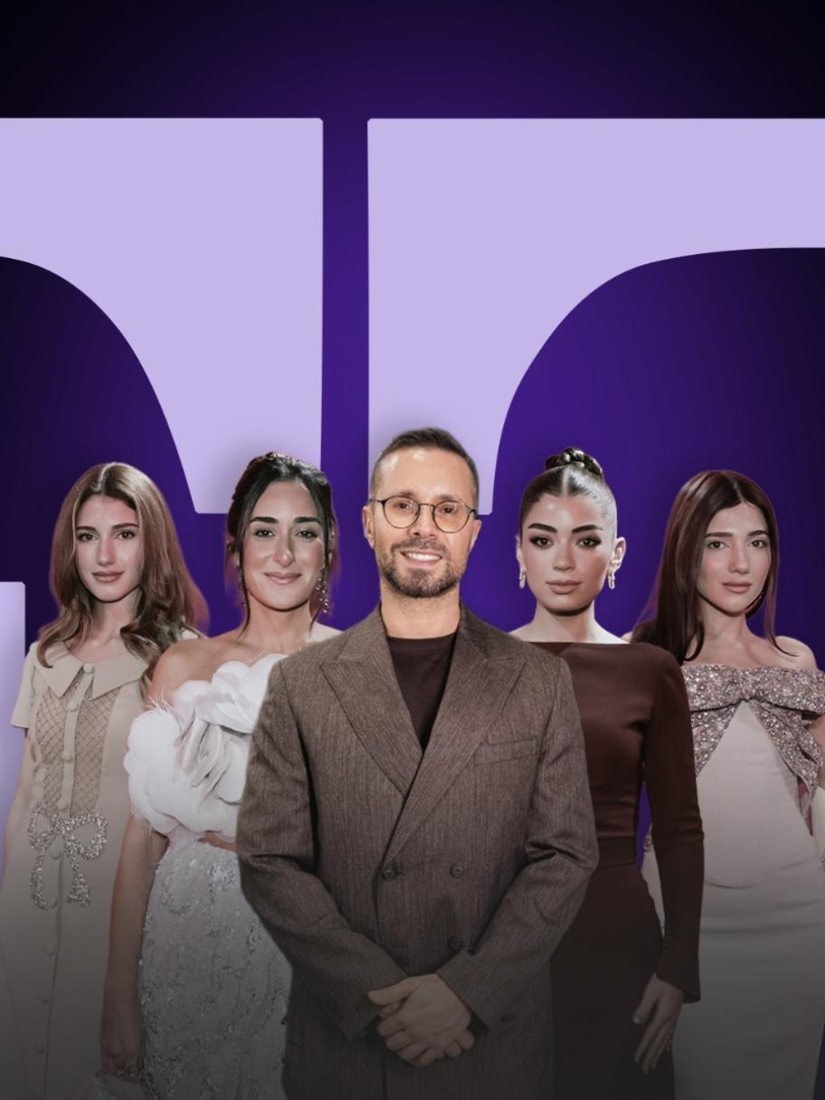 المشاهير ونجمات السوشال ميديا  في عرض رامي قاضي بدبي