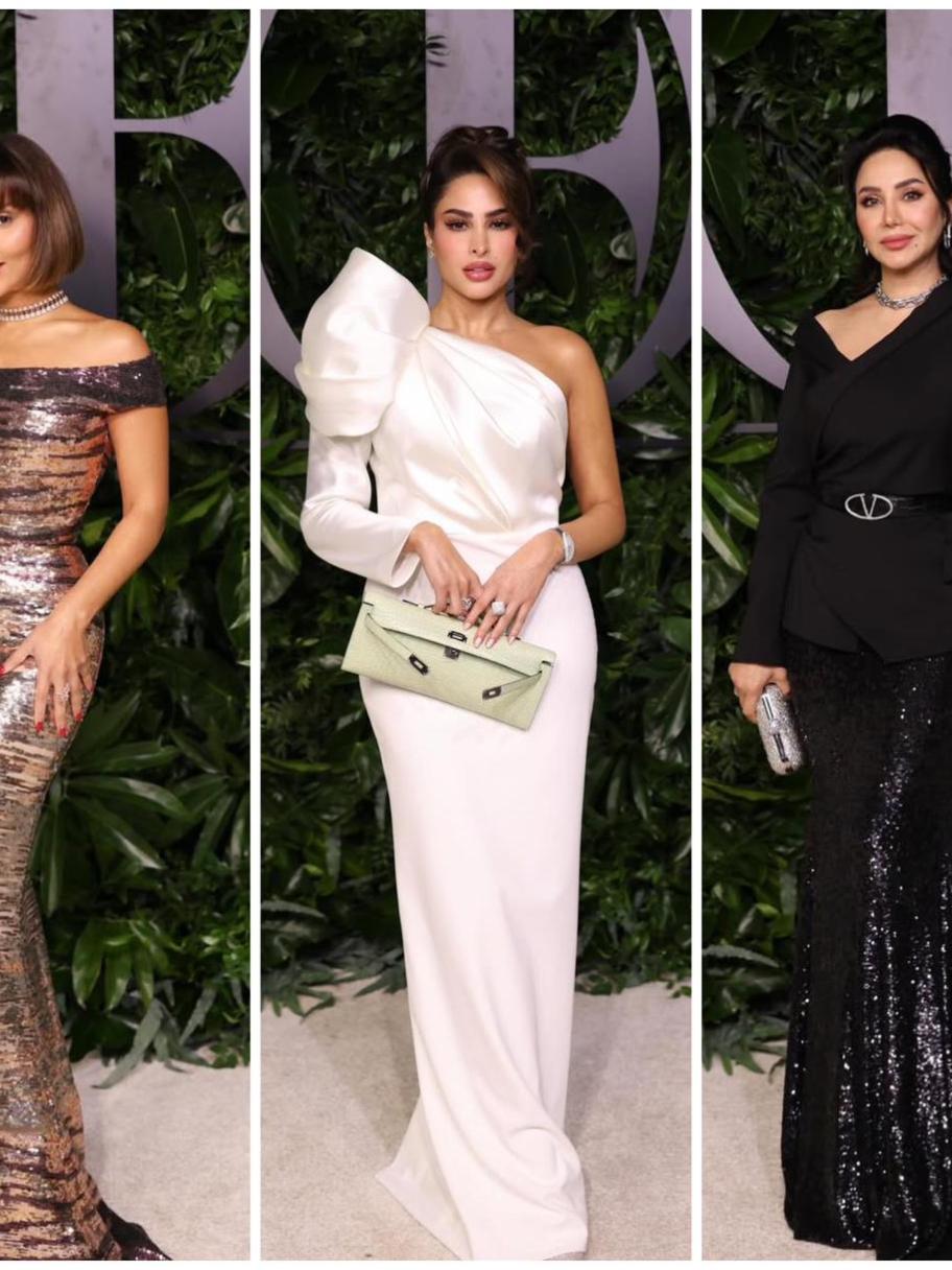 إطلالات النجمات والمؤثرات العربيات في حفل Oud Fashion Talks 
