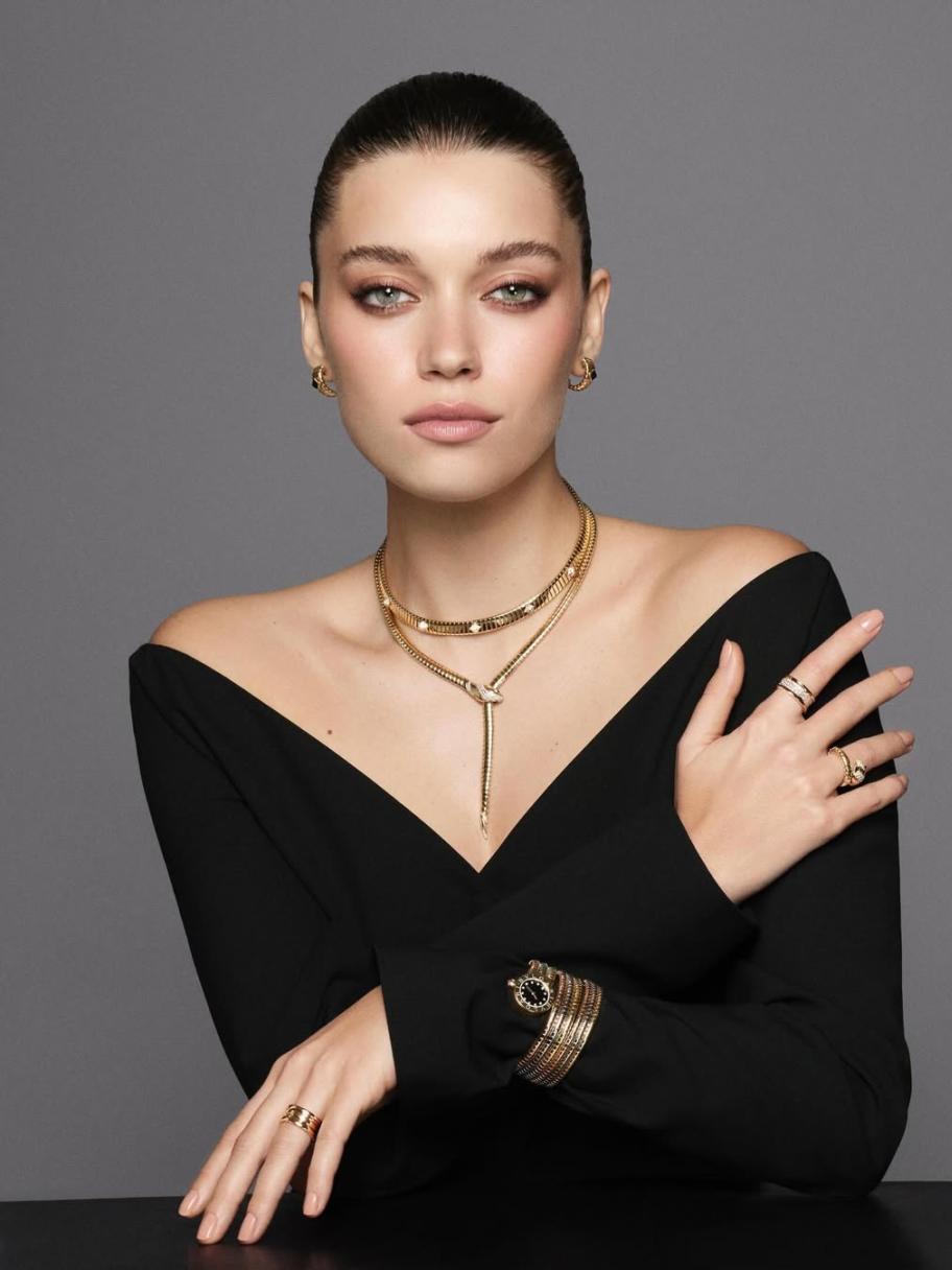 عفراء ساراتش أوغلو سفيرة لدار بولغاري - الصورة من انستغرام النجمة الخاص