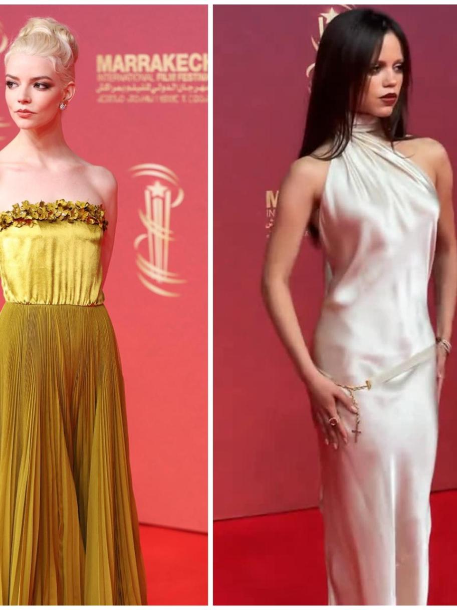 إطلالات النجمات في مهرجان مراكش الدولي للفيلم 2025 - صورة آنيا تايلور جوي من Getty