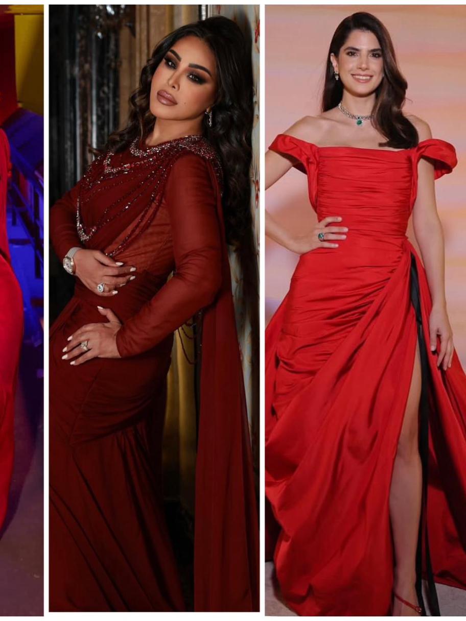 أحلام وهيفاء وهبي.. بإطلالات اللون الأحمر تزيّن الأجواء الاحتفالية هذا الشهر