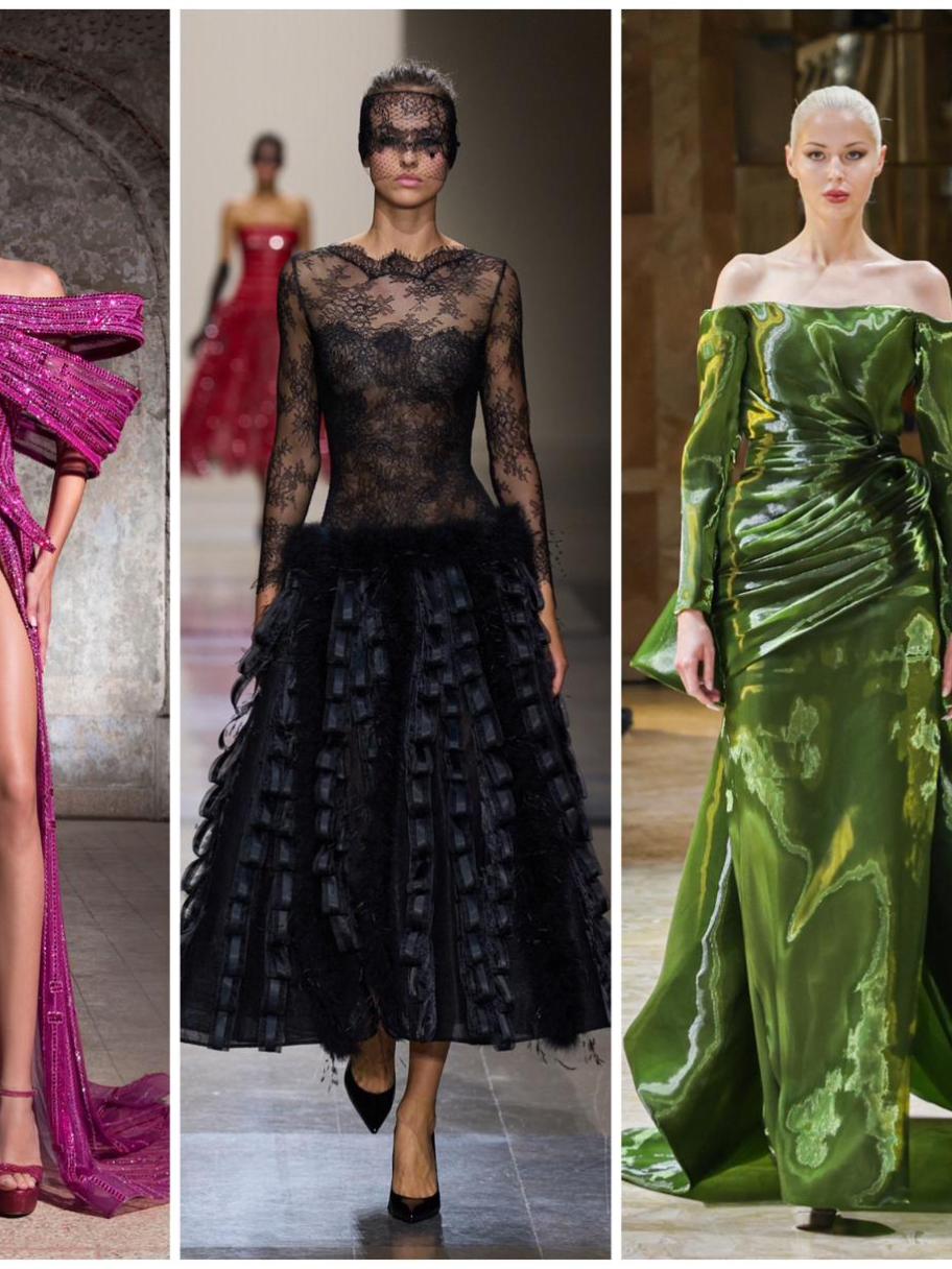 من الميتاليك إلى الدانتيل: 7 صيحات موضة لإطلالات رأس السنة 