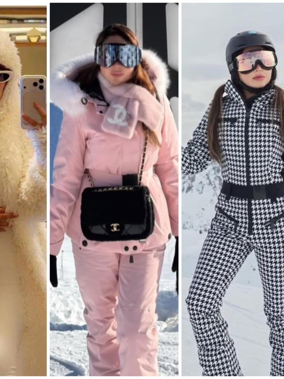 إطلالات مؤثرات الموضة على الثلج: نهى نبيل وهدى قطان