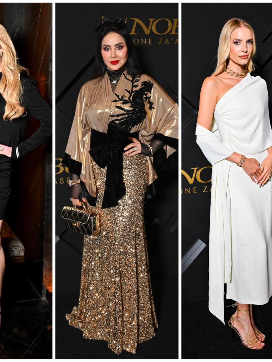 إطلالات النجوم في دبي سيطر على بعضها الطابع الياباني 