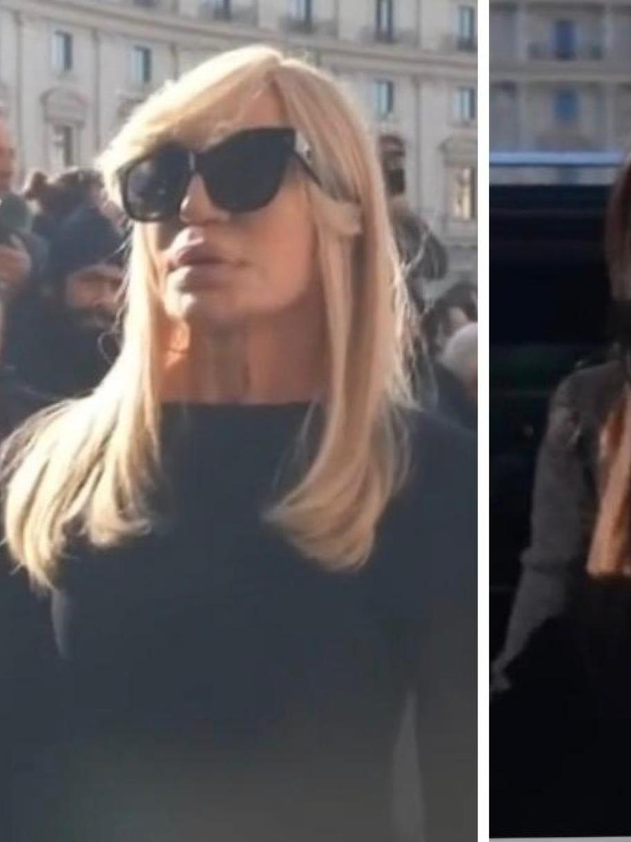 نجوم الموضة يتقدمهم آن هاثاواي وآنا وينتور في جنازة فالنتينو