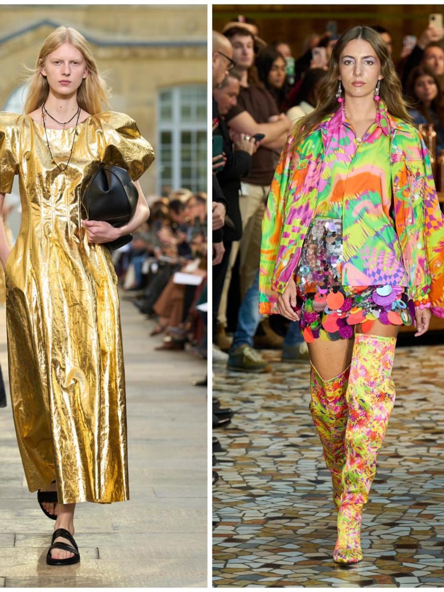 الميتاليك والنيون… لغة الجيل Z في الموضة