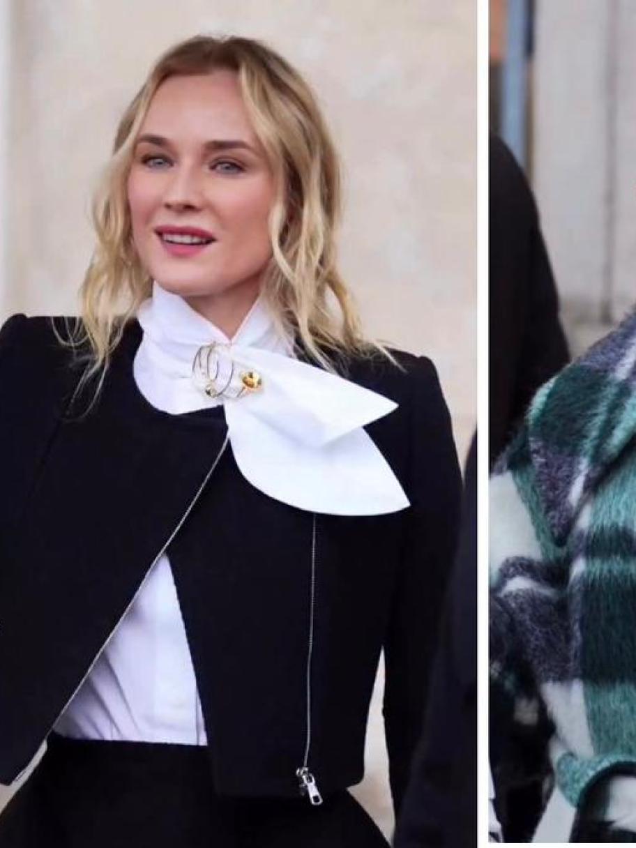 إطلالات النجمات خلال عرض باتو في أسبوع الموضة في باريس