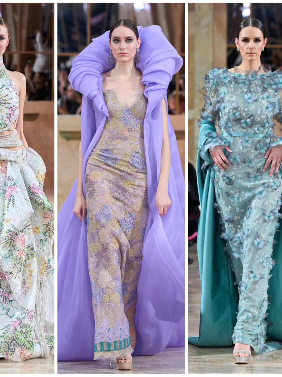 روبير أبي نادر كوتور 2026 بمجموعة مستوحاة من الشفق القطبي