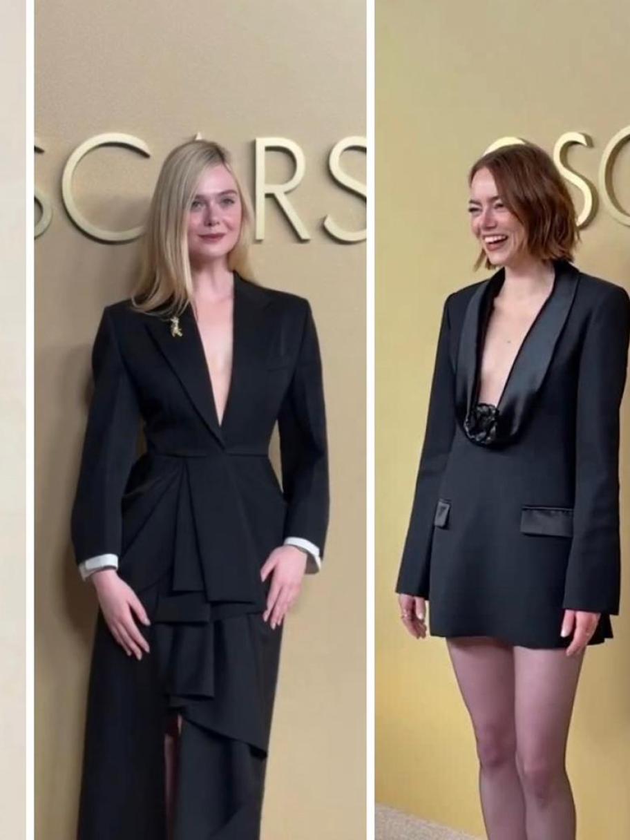 الأسود يتصدر المشهد في غداء مرشحي الأوسكار