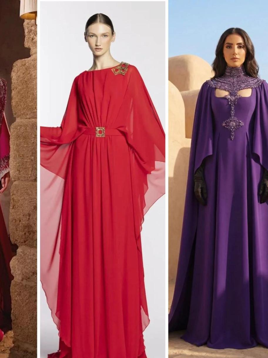 القفاطين الملونة تتصدر صيحات رمضان.. اليك طرق تنسيقها! - الصور من العلامات 