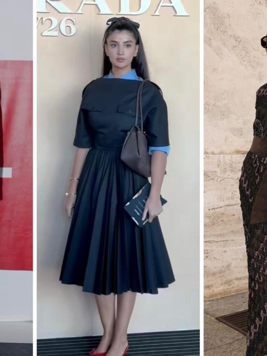 المشاهير في أسبوع الموضة في ميلانو.. وهذه تفاصيل العروض