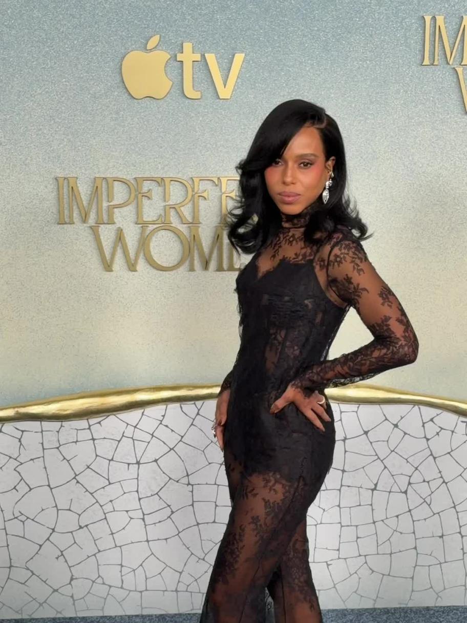 كيري واشنطن بتصميم زهير مراد في عرض “Imperfect Women”