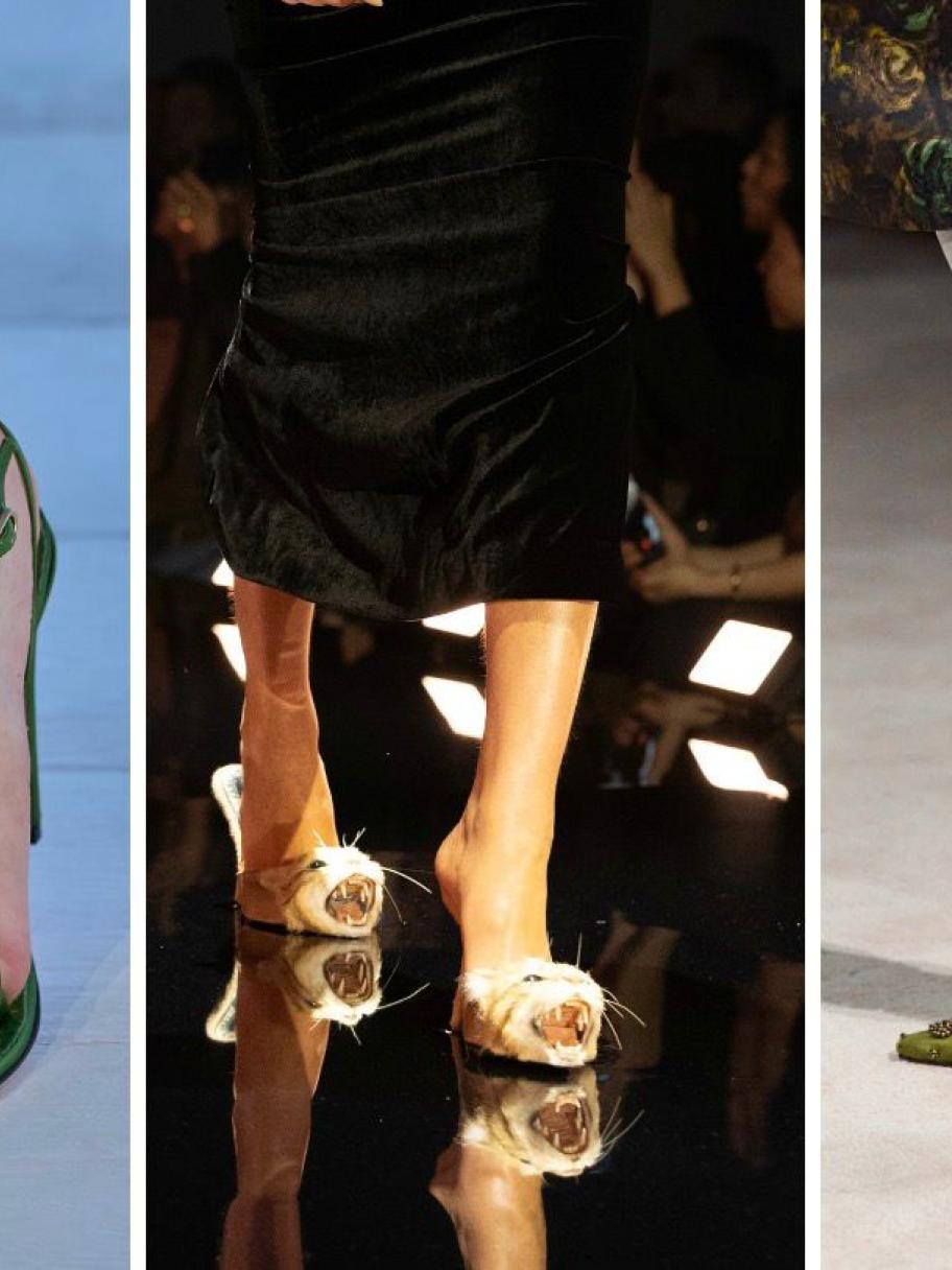 أحذية سرقت الأضواء على منصات ميلانو وباريس