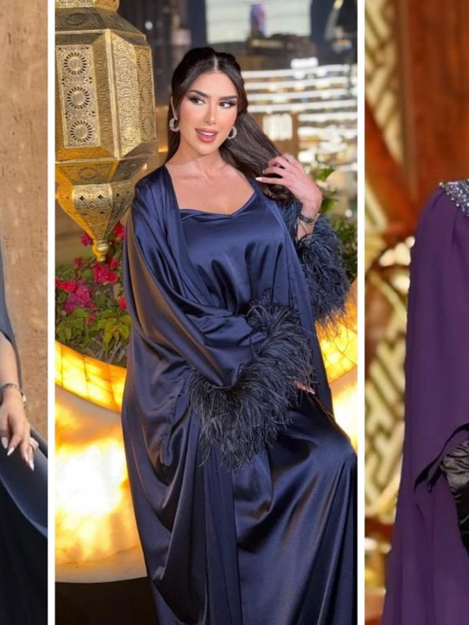 إطلالات رمضانية لافتة للمشاهير والمؤثرات بقفاطين أنيقة 