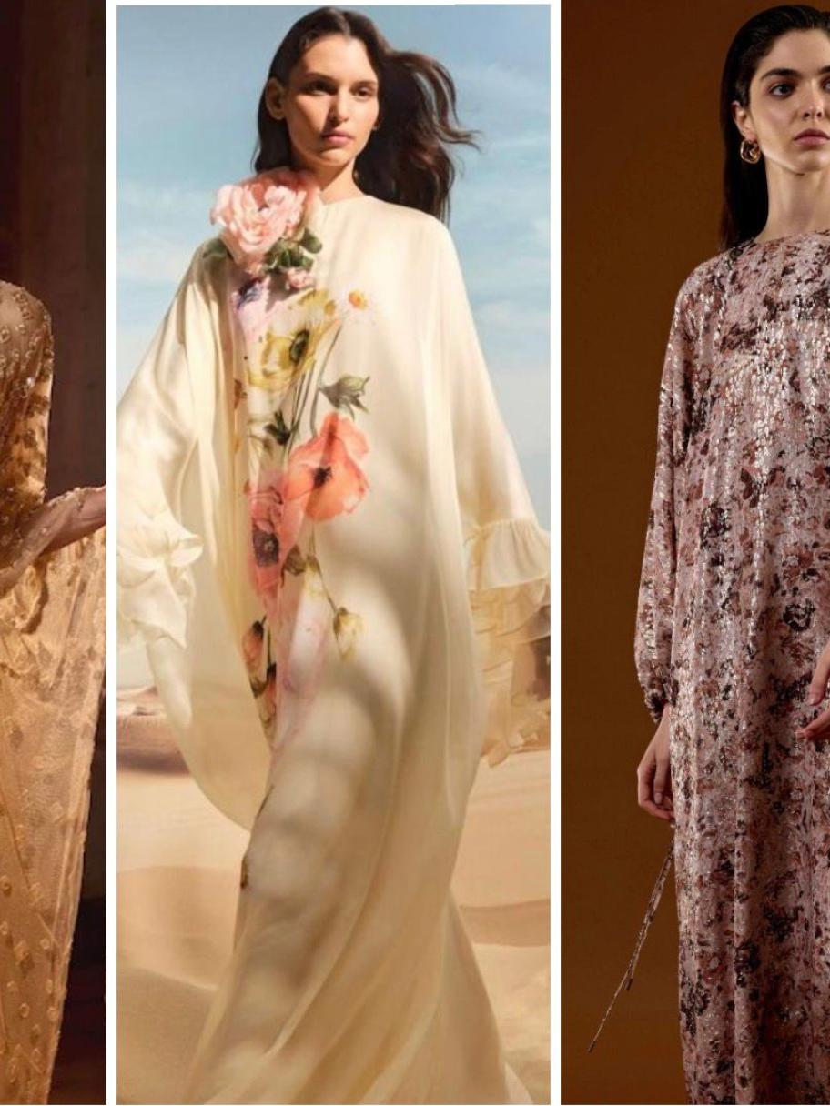 أبرز صيحات القفاطين لعيد الفطر من أشهر المصممين والماركات