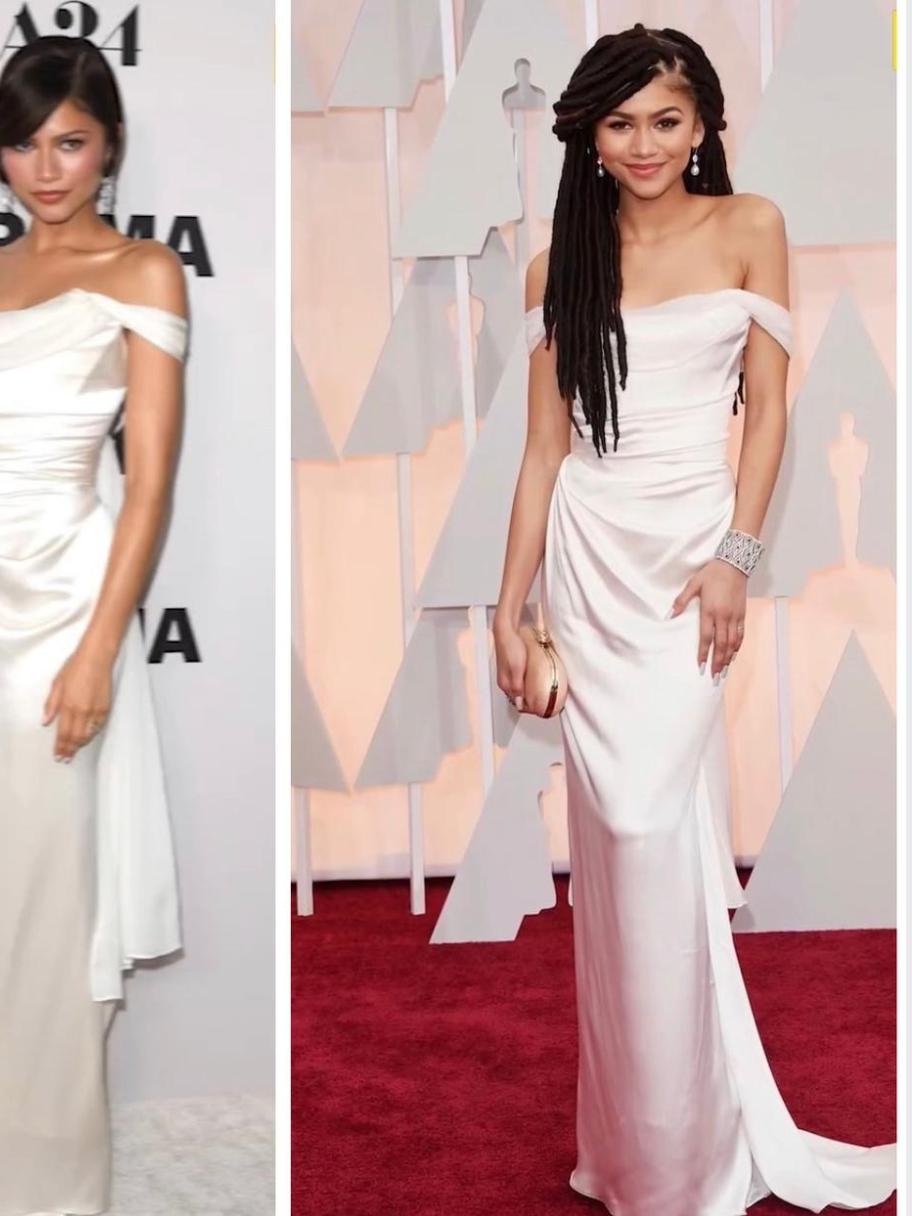 زندايا تعيد إحياء فستان الأوسكار من عام 2015 باطلالة جديدة