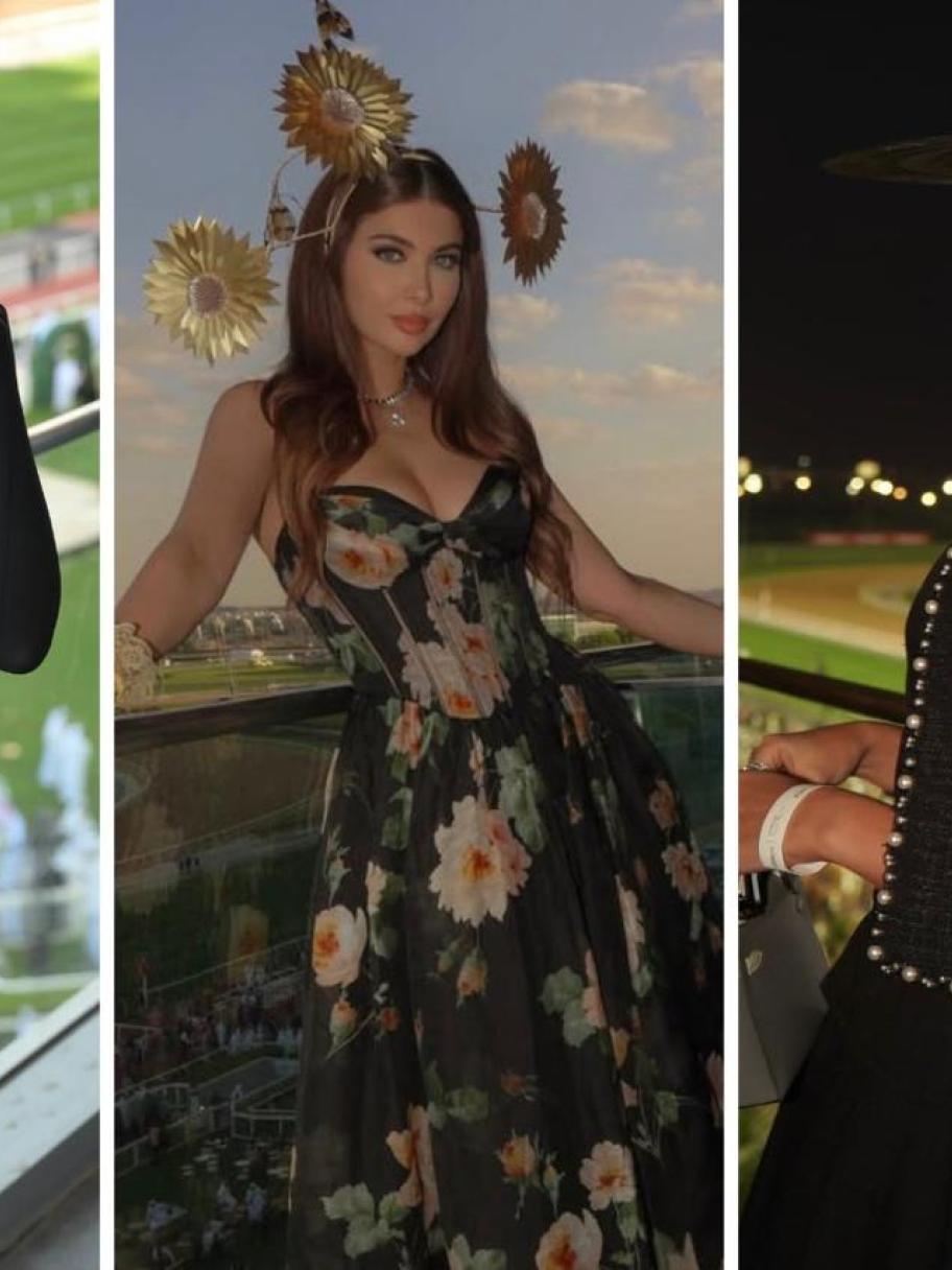 أناقة المؤثرات في كأس دبي العالمي 2026..والقبعات سيدة الموقف