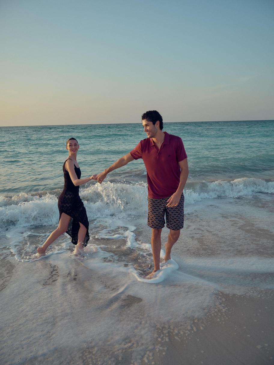 لؤي علامة ومريم بو قديدة في حملة  Vilebrequin Cruise 2026