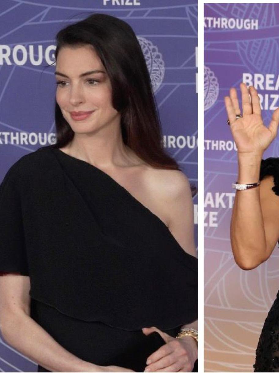 من جيجي حديد إلى آن هاثاواي: أجمل لوكات Breakthrough Prize 