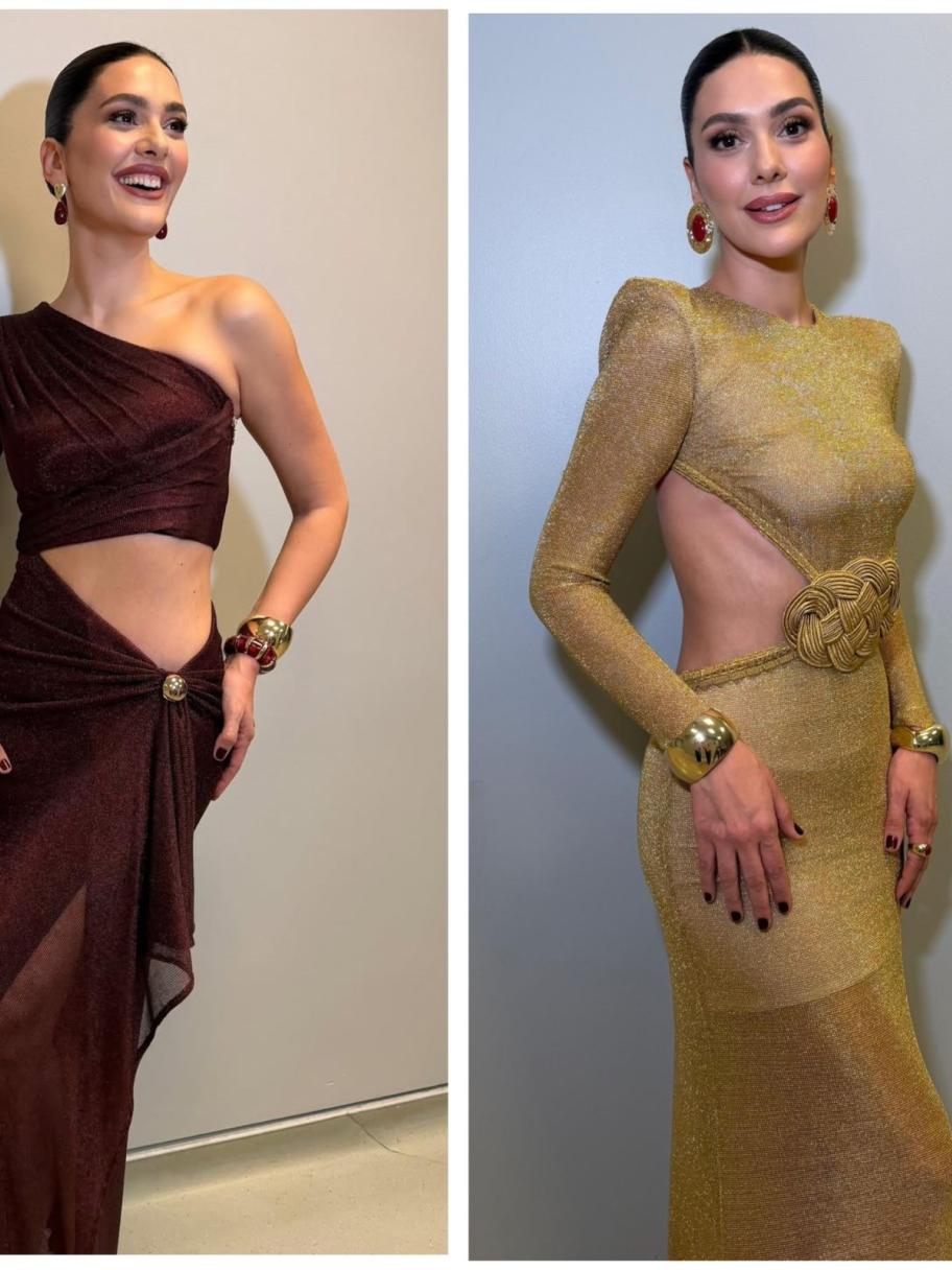 بيرغوزار كوريل بفساتين بموضة الـ Cut Out بأسلوب عصري وجريء