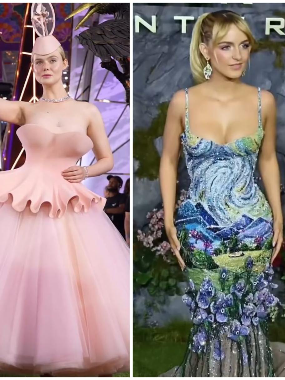 إيل فانينغ وماكينا غريس تحتفيان بالموضة في The Hunger Games
