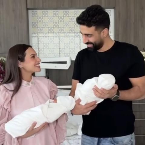 كارمن سليمان و مصطفى جاد - التوأم Talia &amp; Tamara