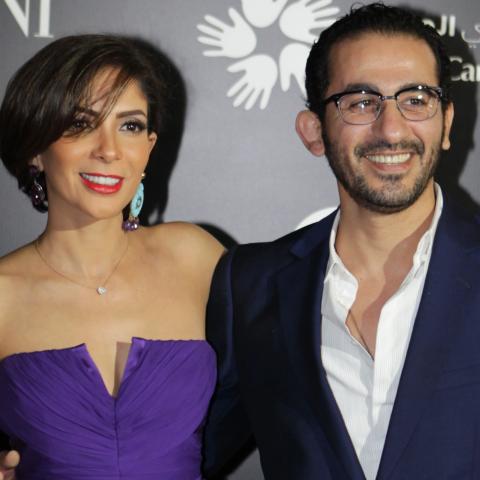 أحمد حلمي ومني زكي