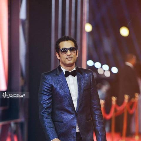 عمرو سعد بحفل إفتتاح مهرجان القاهرة السينمائي