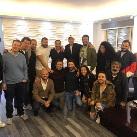 أبطال فيلم ولاد رزق -إنستغرام- @tarekalarianofficial