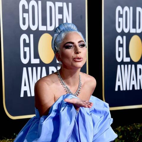 ليدي غاغا في حفل الغولدن غلوب