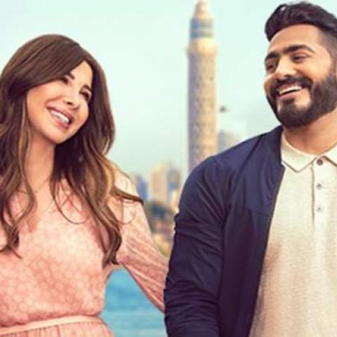 حصري: هل سيقنع تامر حسني نانسي بعمل تمثيلي مشترك؟