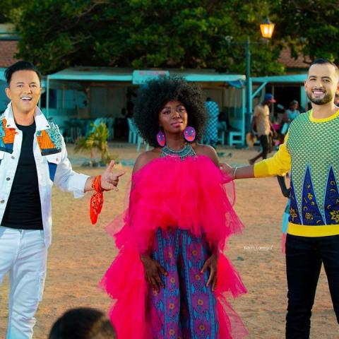 نجوم أغنية &quot;we love africa&quot;