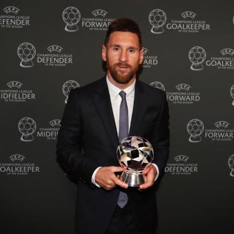 ميسي يحصد لقب أفضل مهاجم في أوروبا لموسم 2018-2019- انستغرام @leomessi