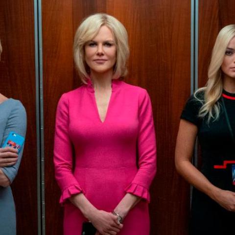 صورة من الإعلان الترويجي لفيلم bombshell