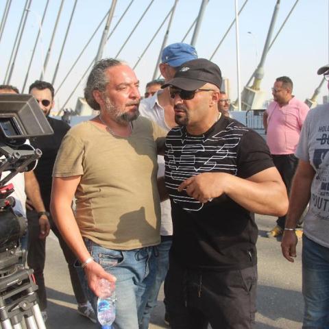 السقا مع مخرج العنكبوت