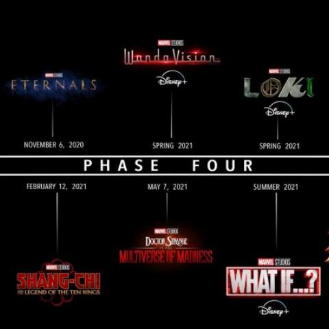 Marvel Phase 4 - Getty