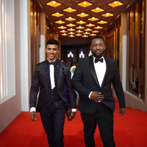 النجوم في عرض الفيلم السوداني &quot;ستموت في العشرين&quot; في الجونة