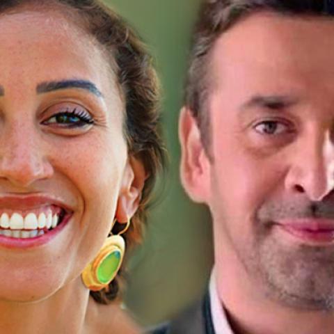 دينا و كريم عبد العزيز