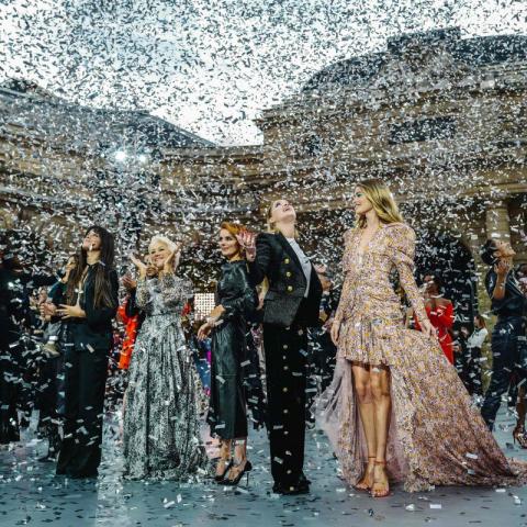 النجمات في أسبوع باريس للموضة - صورة من AFP