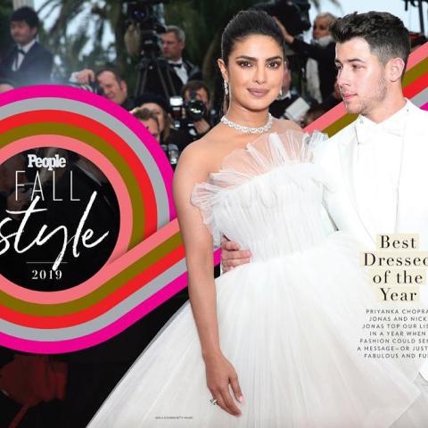 بريانكا شوبرا و نيك جوناس People.com - صورة من إنستغرام @priyankachopra