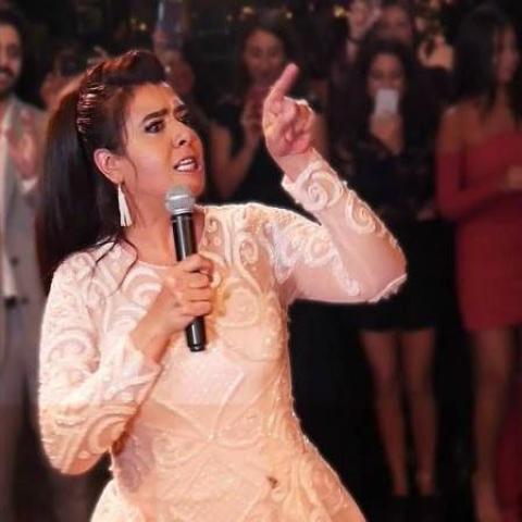 نشوى مصطفى بحفل زفاف ابنتها