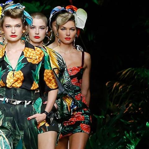 مجموعة Dolce And Gabbana  ربيع وصيف 2020 - صورة من إنستغؤام @dolcegabbana