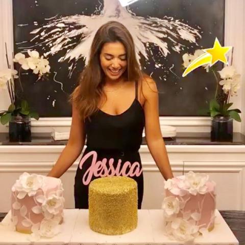 جيسيكا عازار  تحتفل بعيدها