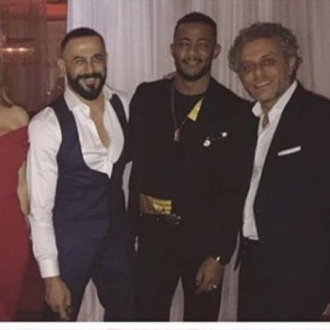 لقاء قصي ورمضان مع نسرين طافش -أنستغرام nesreentafesh@