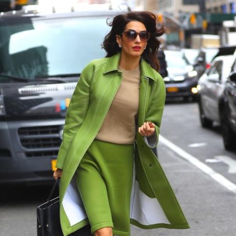 أمل علم الدين - صورة من Harpersbazaar