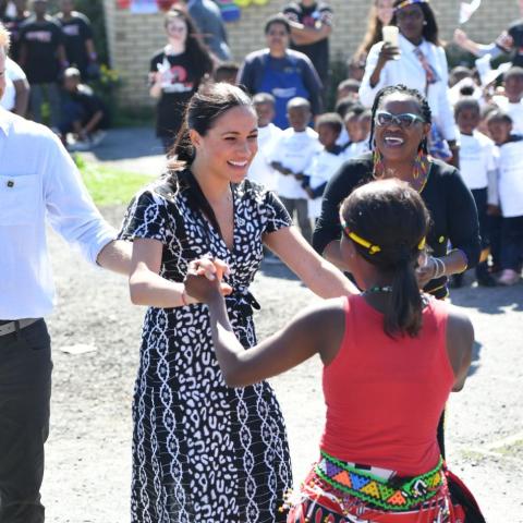 الأمير هاري وميغان ماركل في جولتهم لجنوب أفريقيا - صورة من getty images