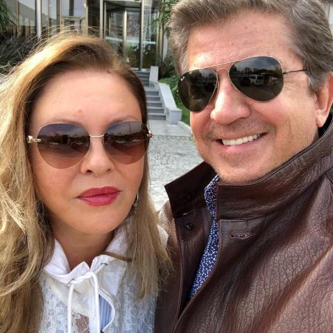 وليد توفيق وجورجينا رزق - صورة من إنستغرام @walidtouficofficial
